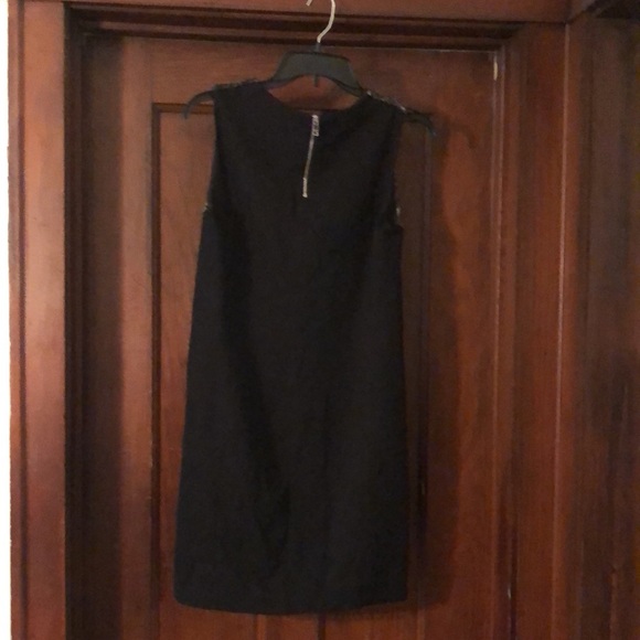 DKNYC sleeveless black dress with silver/grey sequins - Size 2 - Picture 6 of 7